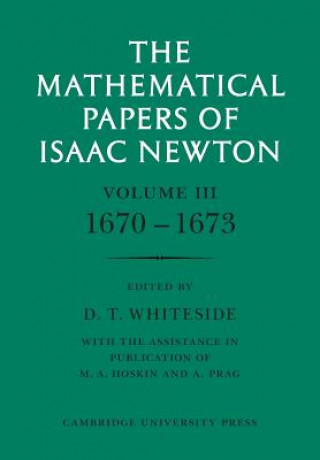 Carte Mathematical Papers of Isaac Newton: Volume 3 D