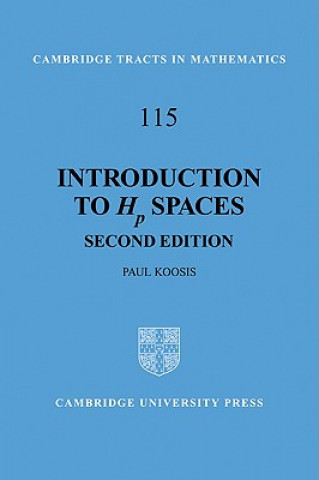 Buch Introduction to Hp Spaces Paul Koosis