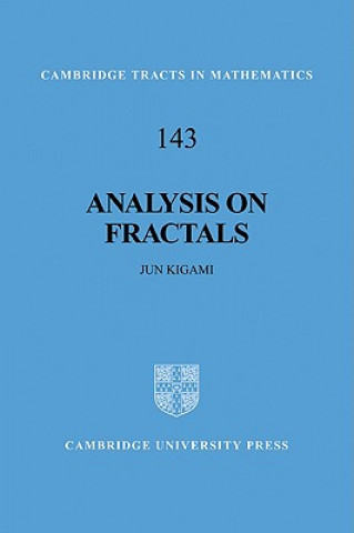Kniha Analysis on Fractals Jun Kigami