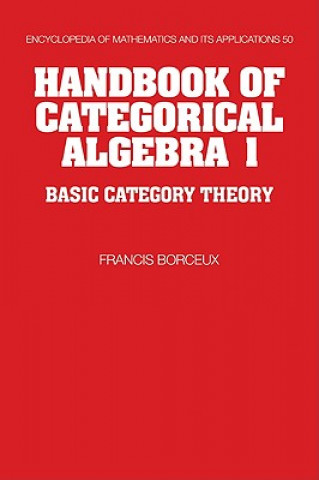Carte Handbook of Categorical Algebra: Volume 1, Basic Category Theory Francis Borceux