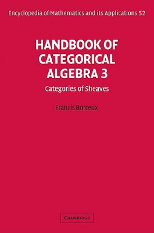 Carte Handbook of Categorical Algebra: Volume 3, Sheaf Theory Francis Borceux