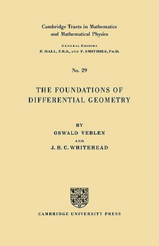 Book Foundations of Differential Geometry Oswald Veblen