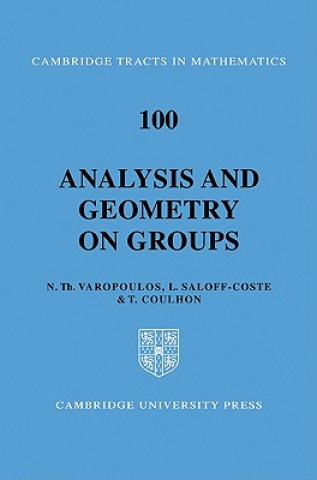 Carte Analysis and Geometry on Groups N.Th. Varopoulos