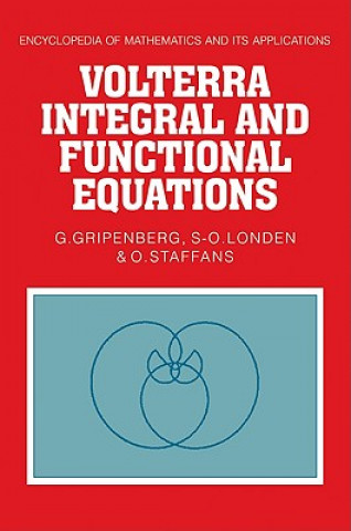 Buch Volterra Integral and Functional Equations G. Gripenberg
