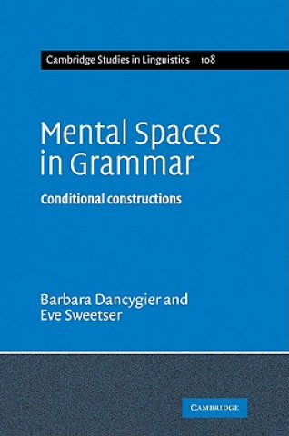 Book Mental Spaces in Grammar Barbara Dancygier