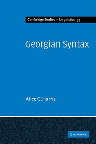 Kniha Georgian Syntax Alice C. Harris
