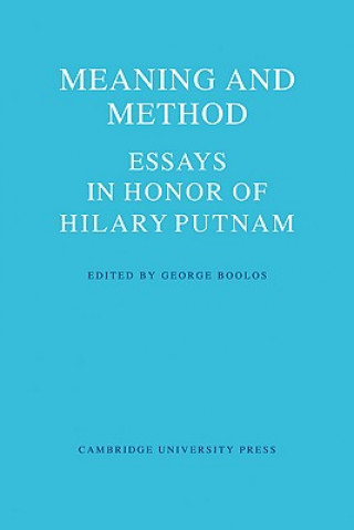 Buch Meaning and Method George Boolos