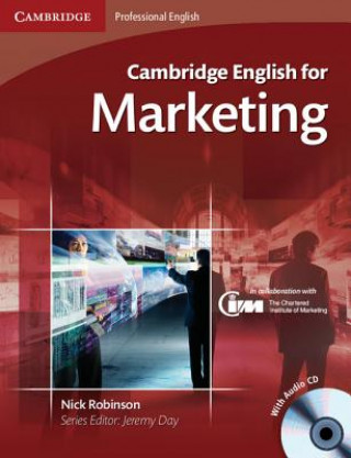 Książka Cambridge English for Marketing Student's Book with Audio CD Nick Robinson