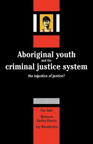 Książka Aboriginal Youth and the Criminal Justice System Fay Gale