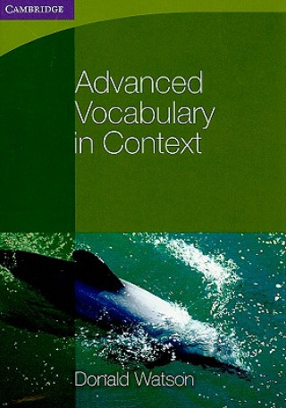 Kniha Advanced Vocabulary in Context Donald Watson