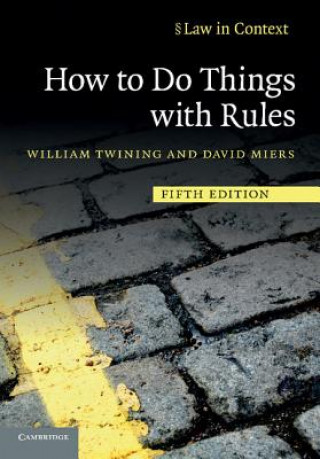 Book How to Do Things with Rules William Twining