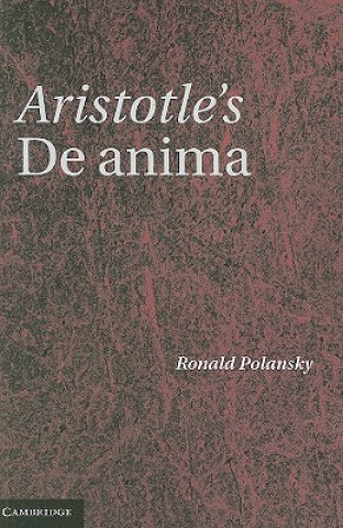 Kniha Aristotle's De Anima Ronald Polansky