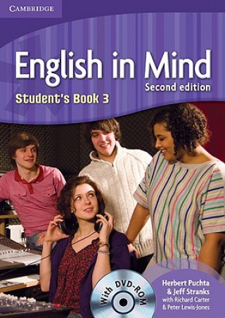 Könyv English in Mind Level 3 Student's Book with DVD-ROM Herbert Puchta