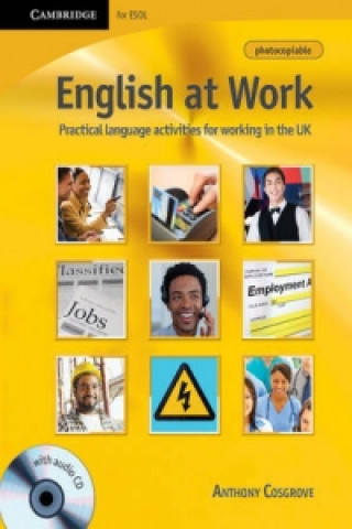 Carte English at Work with Audio CD Anthony Cosgrove