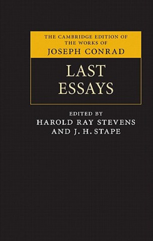 Carte Last Essays Joseph Conrad
