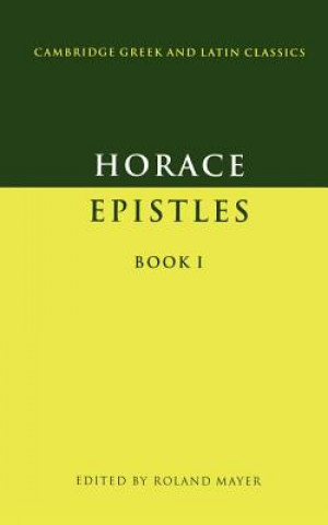 Kniha Epistles Book I Roland Mayer
