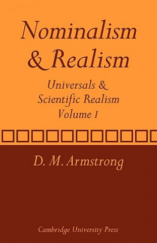 Book Nominalism and Realism: Volume 1 D.M. Armstrong