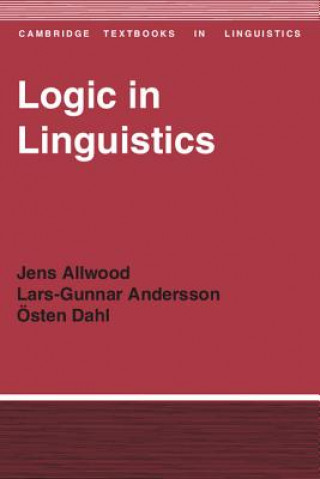 Knjiga Logic in Linguistics Jens Allwood