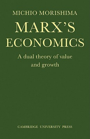 Carte Marx's Economics Michio Morishima