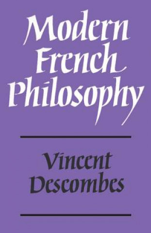 Carte Modern French Philosophy DESCOMBES