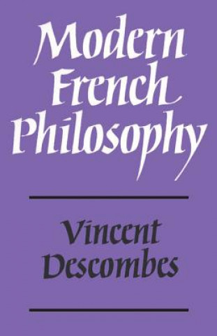 Книга Modern French Philosophy DESCOMBES