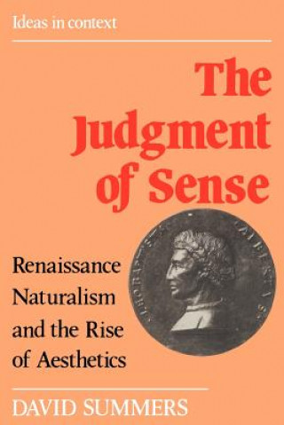 Buch Judgment of Sense David Summers