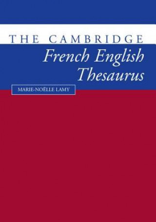 Książka Cambridge French-English Thesaurus Lamy