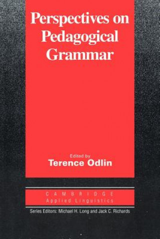 Kniha Perspectives on Pedagogical Grammar Terence Odlin