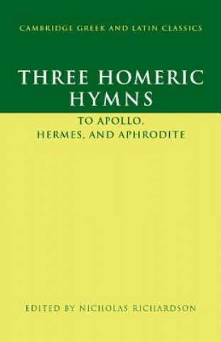 Книга Three Homeric Hymns Nicholas Richardson