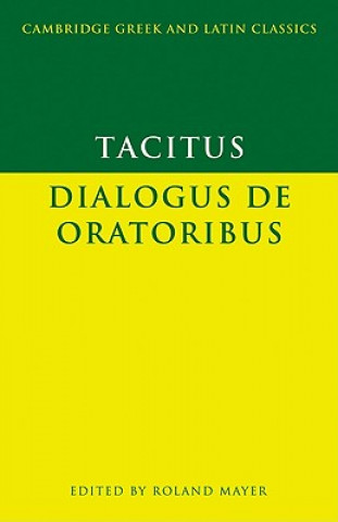 Kniha Tacitus: Dialogus de oratoribus Tacitus