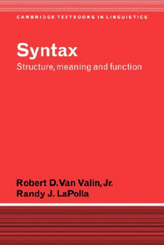 Buch Syntax Robert D. Van Valin
