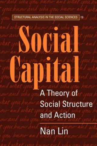 Kniha Social Capital Nan Lin