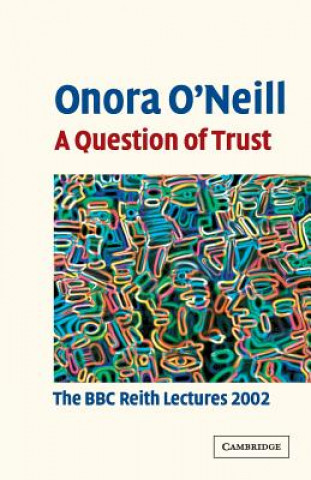 Kniha Question of Trust O'Neill
