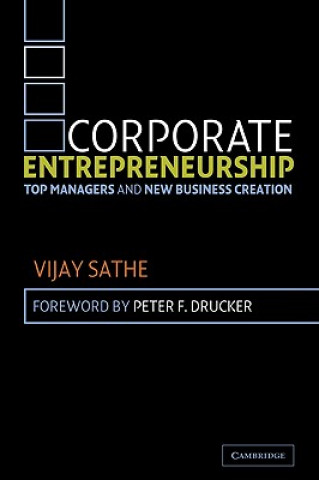 Książka Corporate Entrepreneurship Vijay Sathe