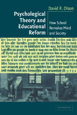 Kniha Psychological Theory and Educational Reform David R Olson