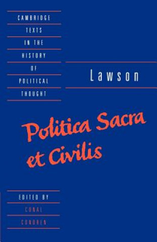 Könyv Lawson: Politica sacra et civilis George Lawson