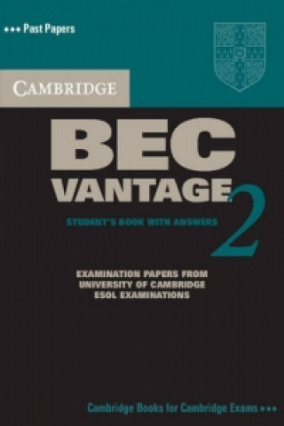 Kniha Cambridge BEC Vantage 2 Self Study Pack Cambridge ESOL