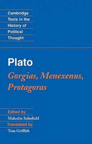 Könyv Plato: Gorgias, Menexenus, Protagoras Malcolm Schofield