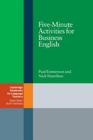 Kniha Five-Minute Activities for Business English Paul Emmerson