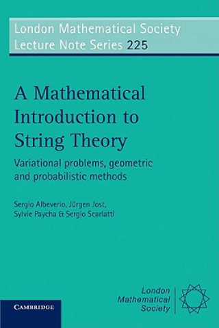 Kniha Mathematical Introduction to String Theory Sergio A. Albeverio