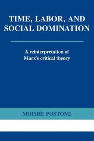 Kniha Time, Labor, and Social Domination Moishe Postone