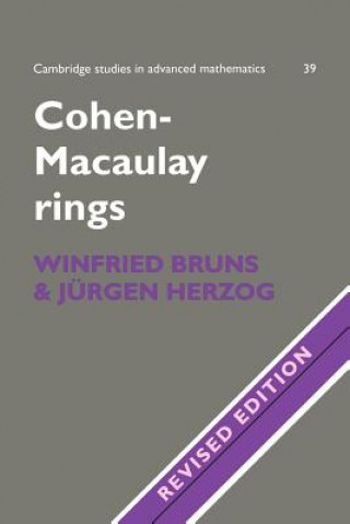 Kniha Cohen-Macaulay Rings Winfried Bruns