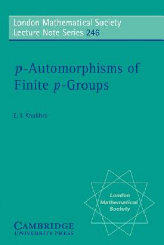 Książka p-Automorphisms of Finite p-Groups E.I. Khukhro