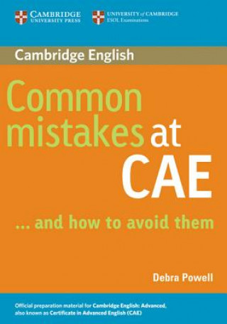 Kniha Common Mistakes at CAE Debra Powell
