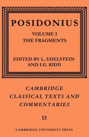 Kniha Posidonius: Volume 1, The Fragments Posidonius