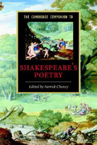 Carte Cambridge Companion to Shakespeare's Poetry Patrick Cheney
