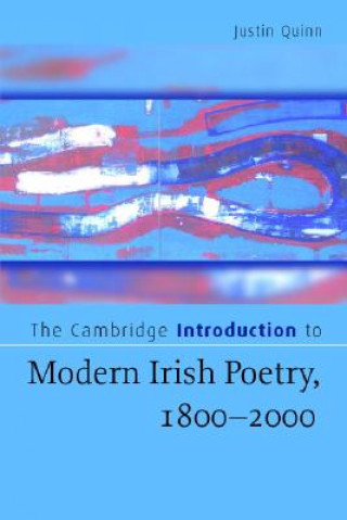 Carte Cambridge Introduction to Modern Irish Poetry, 1800-2000 Quinn