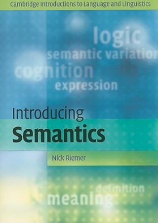 Carte Introducing Semantics Nick Riemer