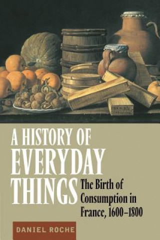 Könyv History of Everyday Things Daniel Roche
