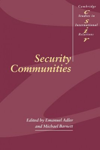 Kniha Security Communities Emanuel Adler